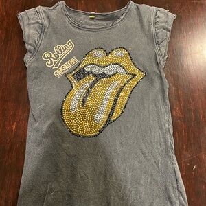 Amplified label Rolling Stones Jewel baby tee